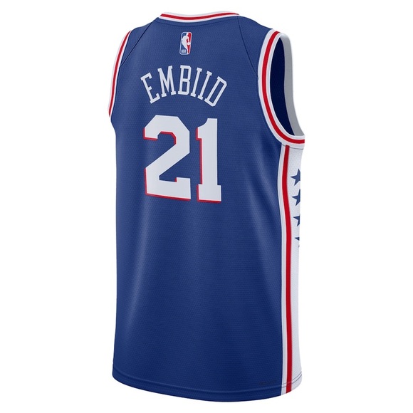 Joel Embiid Philadelphia 76ers Nike Unisex Swingman Jersey - Icon Edition - - Picture 2 of 5